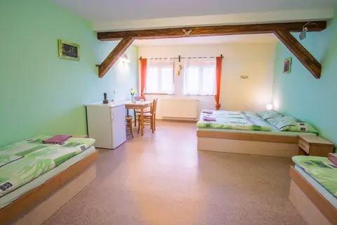 Čtyřlůžkový pokoj
