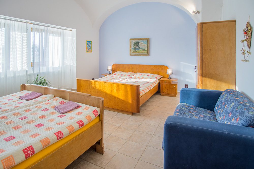 Apartmány A1–A6 — Penzion U Zámku Pluhův Žďár